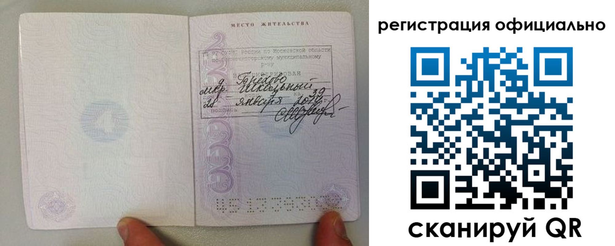 прописка для кредита в Ермолино